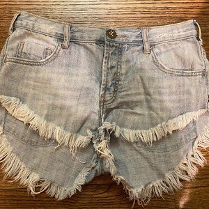 One Teaspoon Denim Shorts